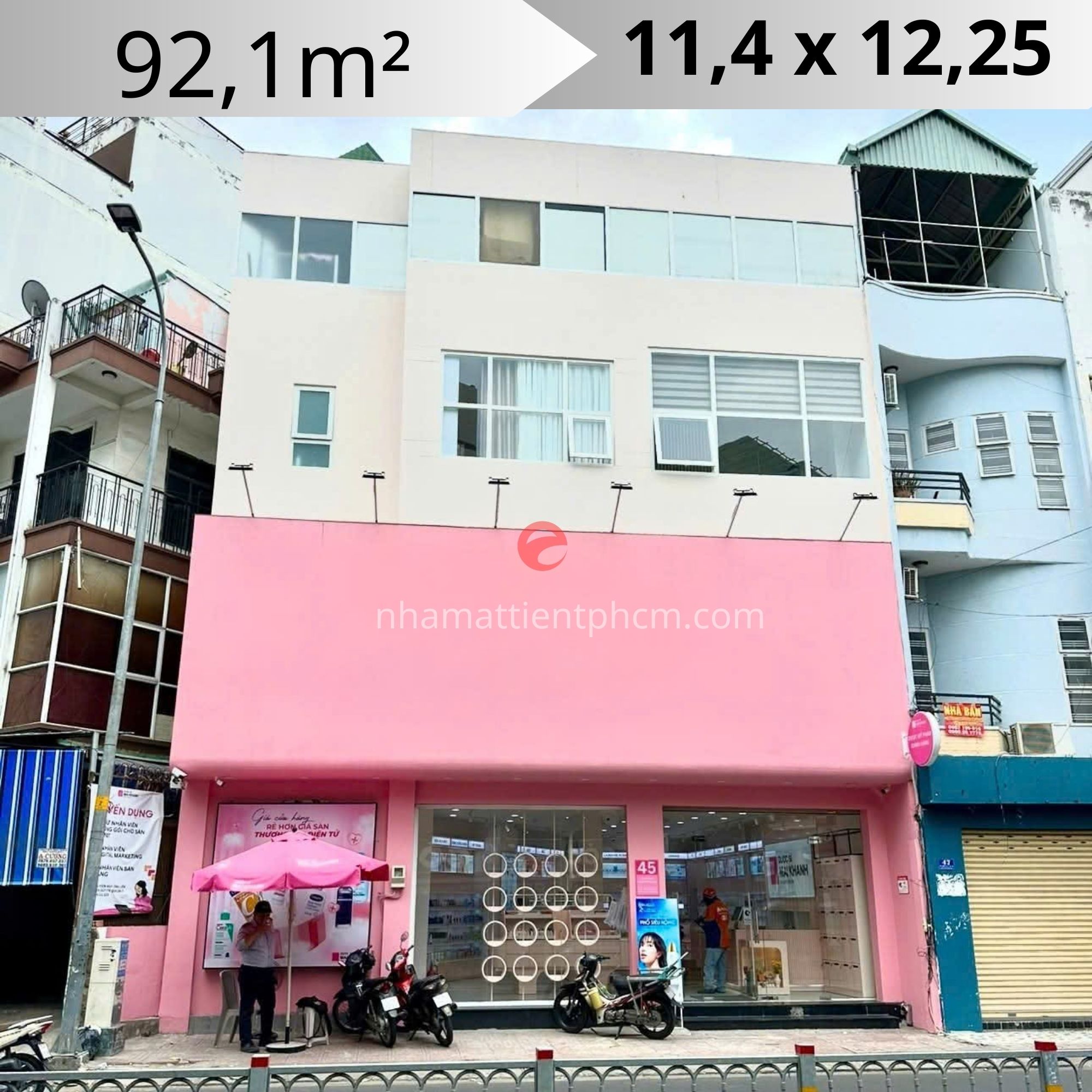 Bán nhà ngang 45 Út Tịch, Phường 4, Quận Tân Bình, Tp. HCM