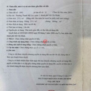 sổ đỏ/ sổ hồng - Thửa đất, nhà ở và tài sản khác gắn liền với đất