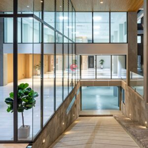 Bên trong của tòa nhà đang bán ở 22/5 Yên Thế, Phường 2, Quận Tân Bình gồm 1 Hầm và 7 Tầng