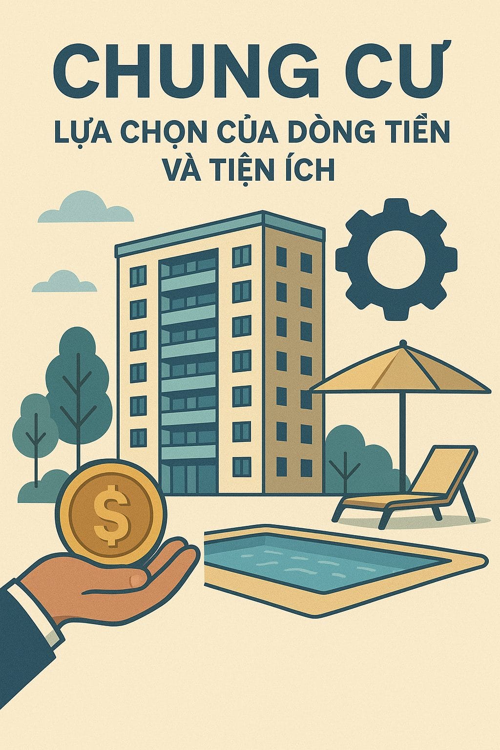 Chung cư lựa chọn của dòng tiền và tiện ích