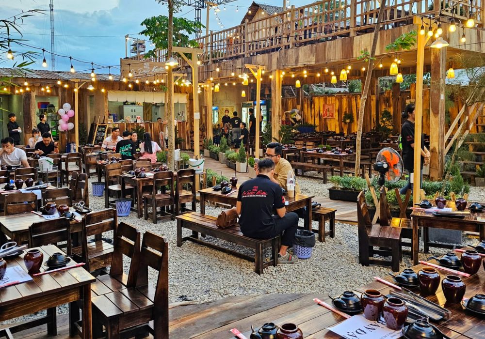 Gợi ý mô hình kinh doanh không gian mở thoáng mát có thể kinh doanh quán nướng BBQ