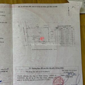 Sổ đỏ lô đất số 61 Nguyễn Trung Nguyệt, Phường Bình Trưng Đông, Quận 2 vị trí đẹp khu dân cư hiện hữu pháp lý rõ ràng phù hợp đầu tư lâu dài