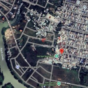 Vị trí căn nhà trên Goole Maps và tiện ích xung quanh