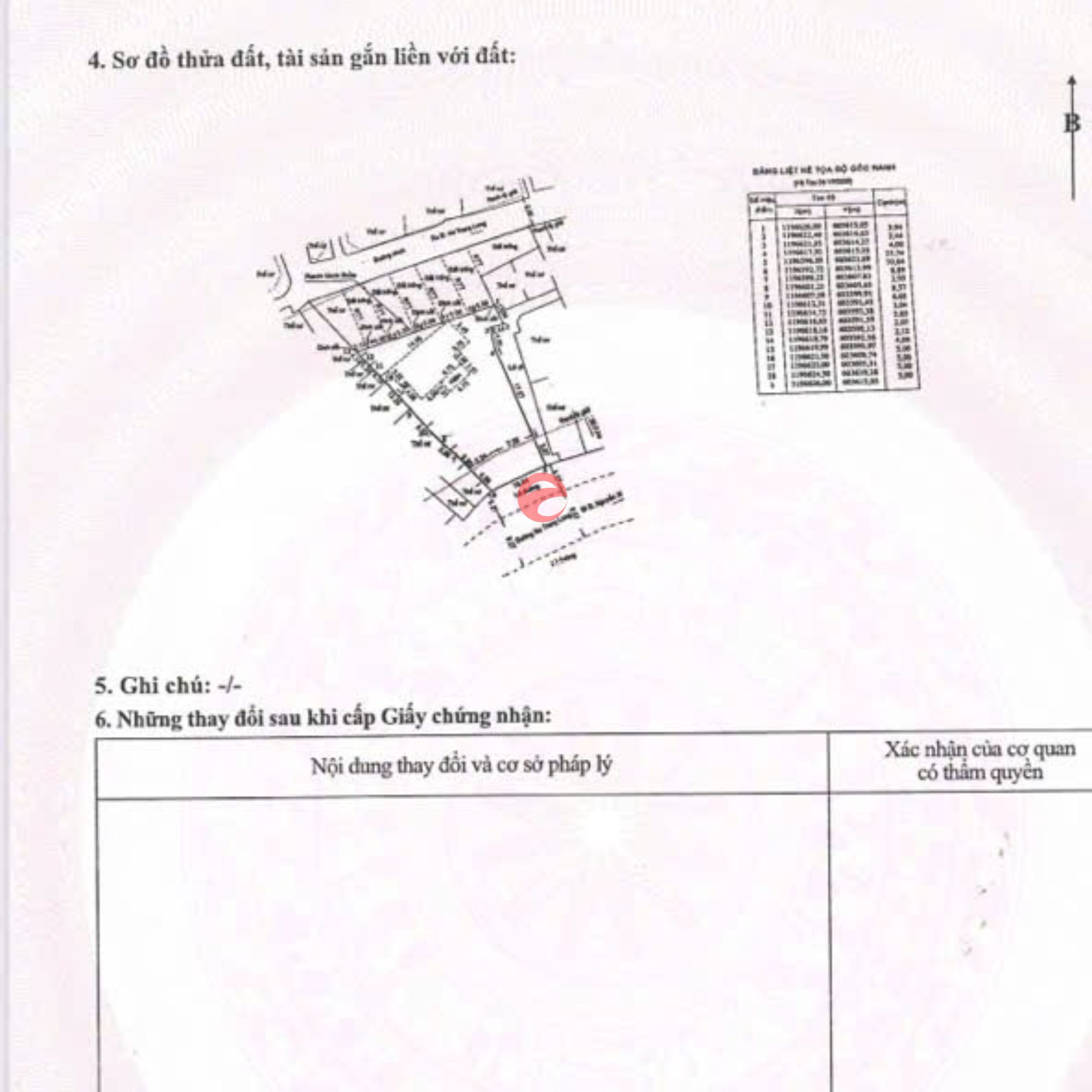 Sổ hồng/ sổ đỏ lô đất trống 297 Nơ Trang Long, Phường 13, Quận Bình Thạnh