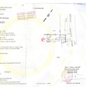 sổ đỏ căn nhà 356 Đỗ Xuân Hợp, Phường Phước Long A, Thành phố Thủ Đức