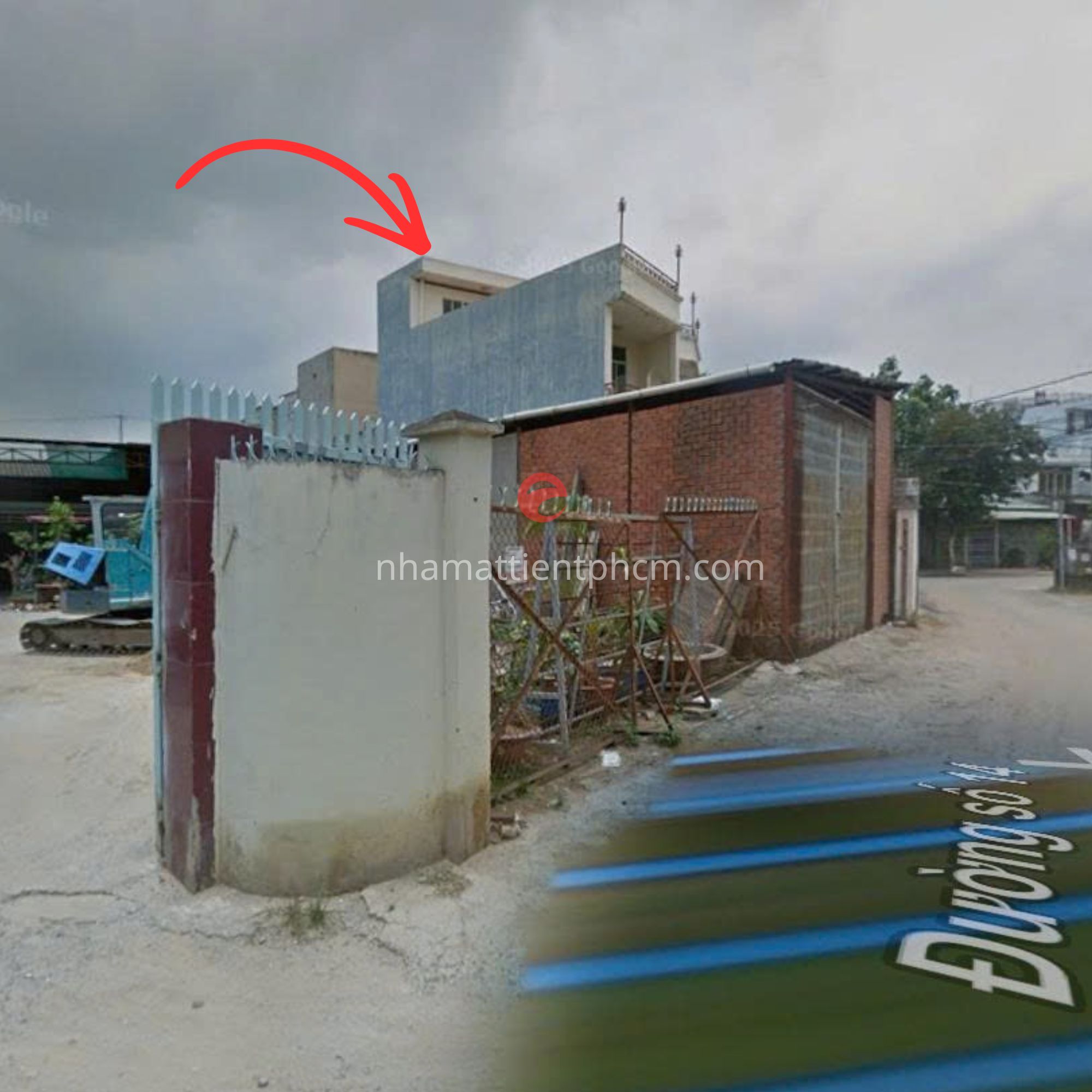 Tính luôn cả căn này chiều ngang của căn nhà là 19m